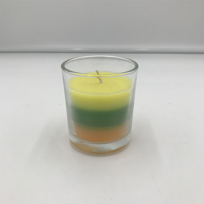 Hương thơm Trang chủ đầy màu sắc Lớp Gradient Sáp thơm Parafin nến