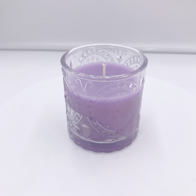 SGS Organic Purple Essential Oil Aroma Home Candle Tặng kèm Hộp quà 120g