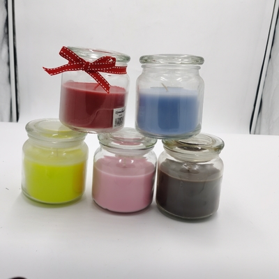 Kẹo đầy màu sắc Hương thơm Nến thơm Nến làm từ đậu nành 12oz