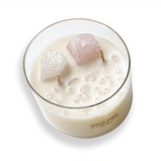 Aroma Home glass Nến thơm đậu nành Sáp hữu cơ có nắp vặn