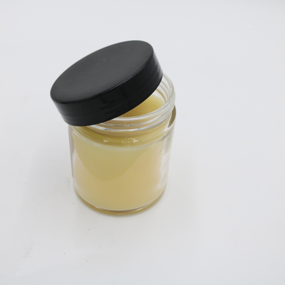 Lemon Verbena Lọ thủy tinh vàng Nến thơm Tay đổ nến đậu nành có nắp đen