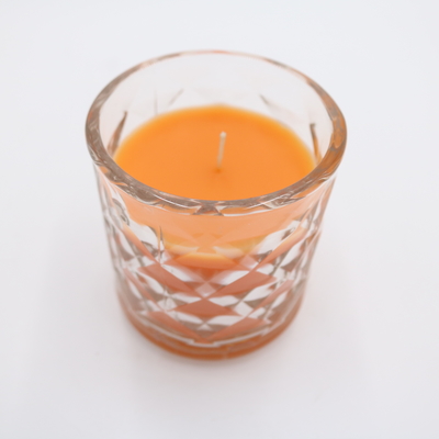 Nến thủy tinh nhỏ 8oz tái chế Bấc vàng mã Bấc và nến bình để trang trí nội thất