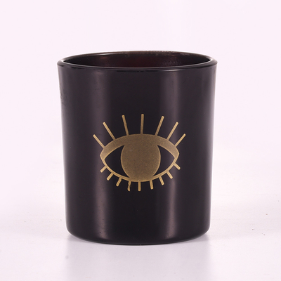 Cá nhân hóa 7oz MSDS Nến đen Lọ thủy tinh Hoa oải hương Nến đậu nành để trang trí nội thất