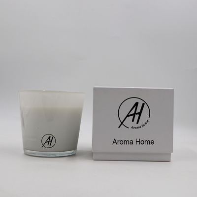 3 Wick Lọ thủy tinh lớn màu trắng Hộp đựng nến thơm 24oz cho nhà