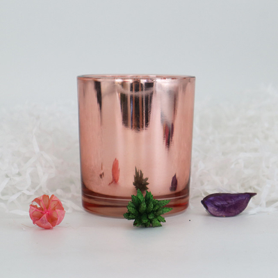Tùy chỉnh rỗng Thủy tinh rỗng Cốc nến vàng mã Lọ nến Tealight 8x9
