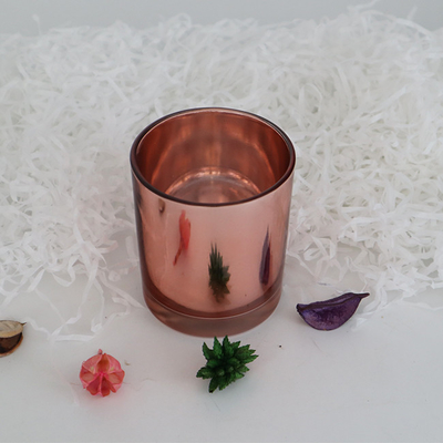 Tùy chỉnh rỗng Thủy tinh rỗng Cốc nến vàng mã Lọ nến Tealight 8x9