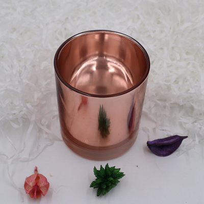 Tùy chỉnh rỗng Thủy tinh rỗng Cốc nến vàng mã Lọ nến Tealight 8x9