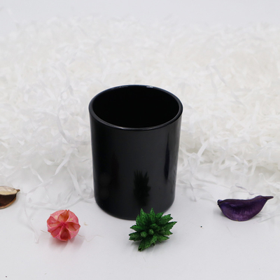 Giá đỡ nến Tealight bằng thủy tinh màu đen rỗng Tách vàng mã 6.2x7.3 cho nhà thờ
