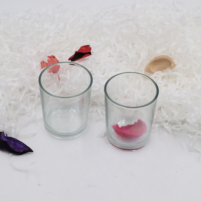 Thủy tinh trong suốt rỗng Ly đựng nến Tealight Lọ 5.5x6.8