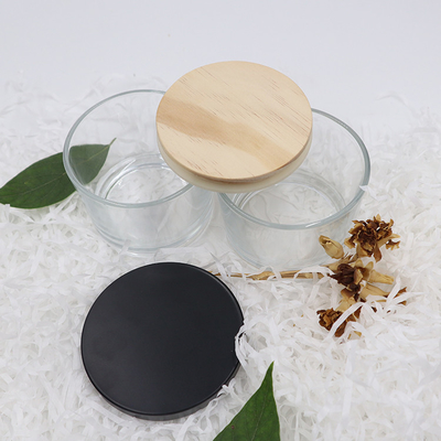 Aroma Home Kính trong suốt Trang trí cốc nến Tealight 11x8 cho các tấm trung tâm