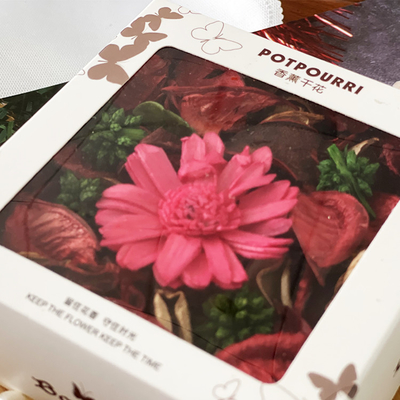 OEM thơm Rose Petal Potpourri Hoa khô 110g cho mùa xuân