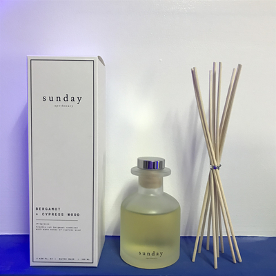 Bộ khuếch tán Aroma Reed 126ml Mùi hương Oải hương Bộ quà tặng sang trọng với nắp mảnh