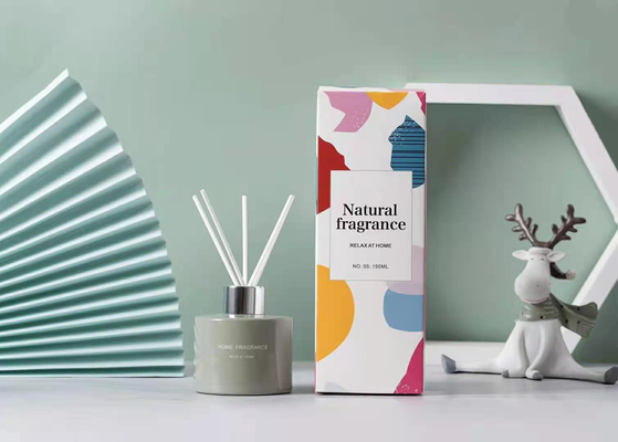 Bộ quà tặng đầy màu sắc Aroma Reed Diffuser 120ml Nước hoa sang trọng với hộp CMYK