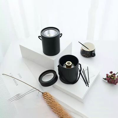 Hổ phách Patchouli Glass Reed Diffuser Bộ khuếch tán Mini Reed cho phòng tắm