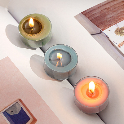 Giá đỡ nến Tealight vàng mã có hương thơm đầy màu sắc cho trang trí nội thất