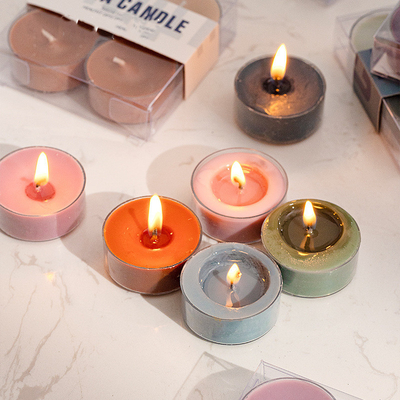 Giá đỡ nến Tealight vàng mã có hương thơm đầy màu sắc cho trang trí nội thất