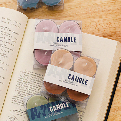 Giá đỡ nến Tealight vàng mã có hương thơm đầy màu sắc cho trang trí nội thất