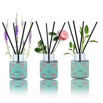 50ml Bộ quà tặng tinh dầu Reed Diffuser Hoa hồng oải hương Sả