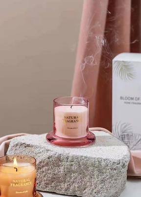 Bộ quà tặng nến bằng hương thơm mái vòm bằng kính Aroma Home Candle