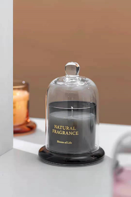 Bộ quà tặng nến bằng hương thơm mái vòm bằng kính Aroma Home Candle