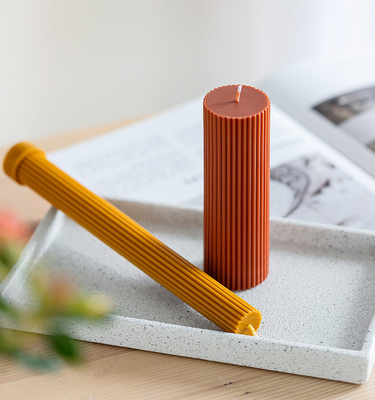 Sáp Parafin đầy màu sắc 60G Hương thơm tại nhà Bộ quà tặng Pillar Candle