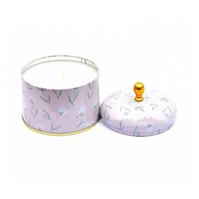 Sáp đậu nành thơm làm bằng tay Nến kim loại có thể thiếc 100ml 250ml