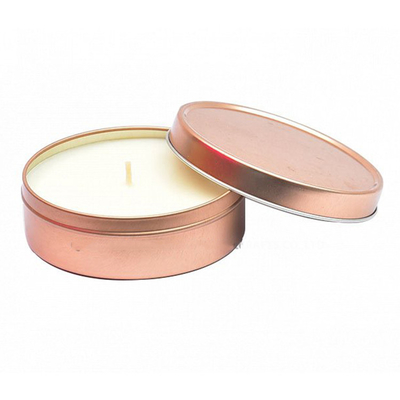 Sáp đậu nành thơm Kim loại nhôm Nến thiếc nhỏ cho vàng mã Tealight 3oz