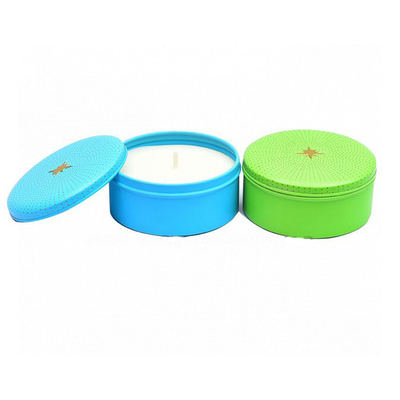 Sáp đậu nành thơm Kim loại nhôm Nến thiếc nhỏ cho vàng mã Tealight 3oz