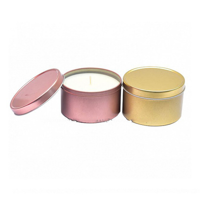 Vàng Sliver Thơm Đậu Nành Thiếc Có Thể Nến Với Số Lượng Lớn 5.5oz
