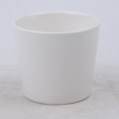 7oz Nồi đựng nến đậu nành bằng gốm sứ thơm tự nhiên màu trắng trơn 7oz cho giấc ngủ