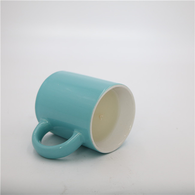 Aroma Home Tách Trà Tròn Màu Xanh Sáng Bóng Nến Gốm Sứ Thơm 5.5oz